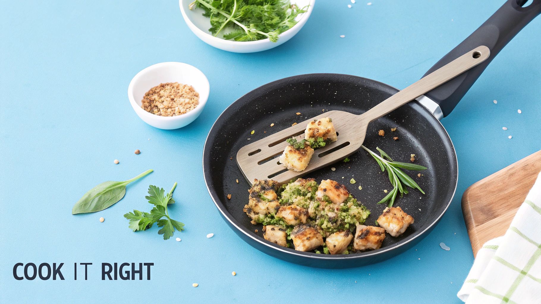 Three tacos filled with plant-based beef crumbles, lettuce, and tomatoes arranged on a plate.