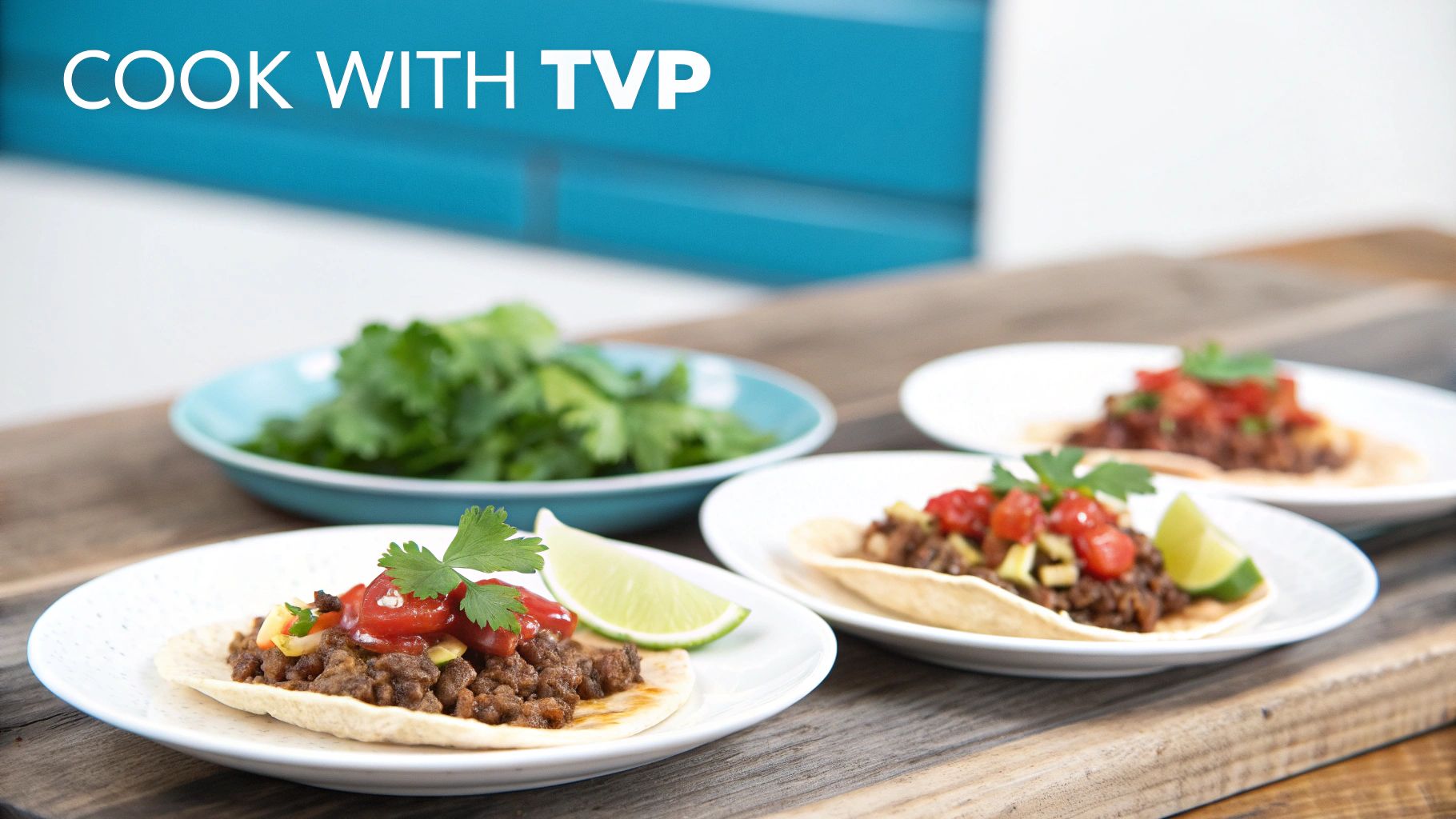 A delicious-looking vegan bolognese made with TVP served over spaghetti.