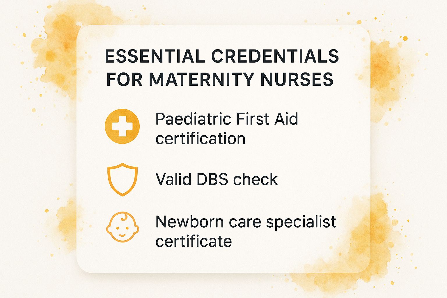 Infographic about maternity nurse jobs