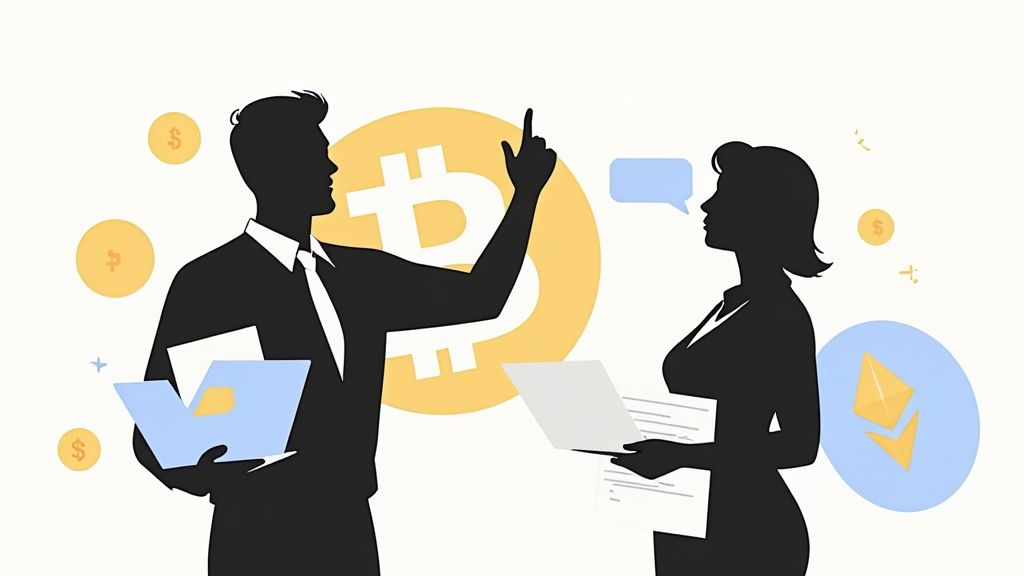 Cryptocurrency Sales Representative