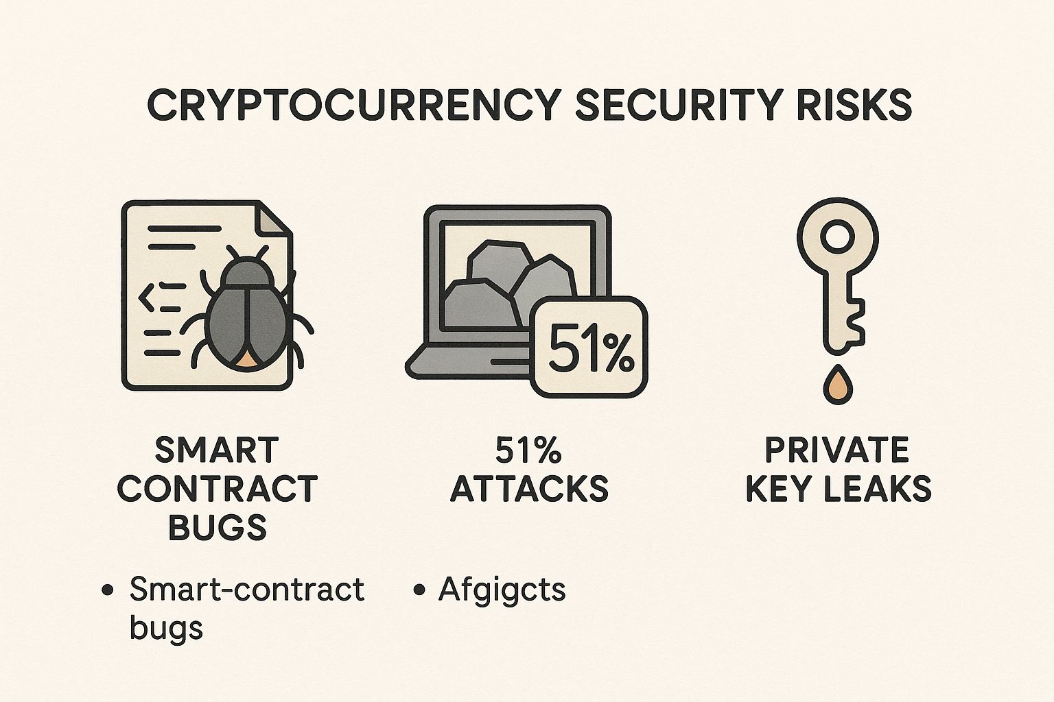 Infographic about blockchain security audit