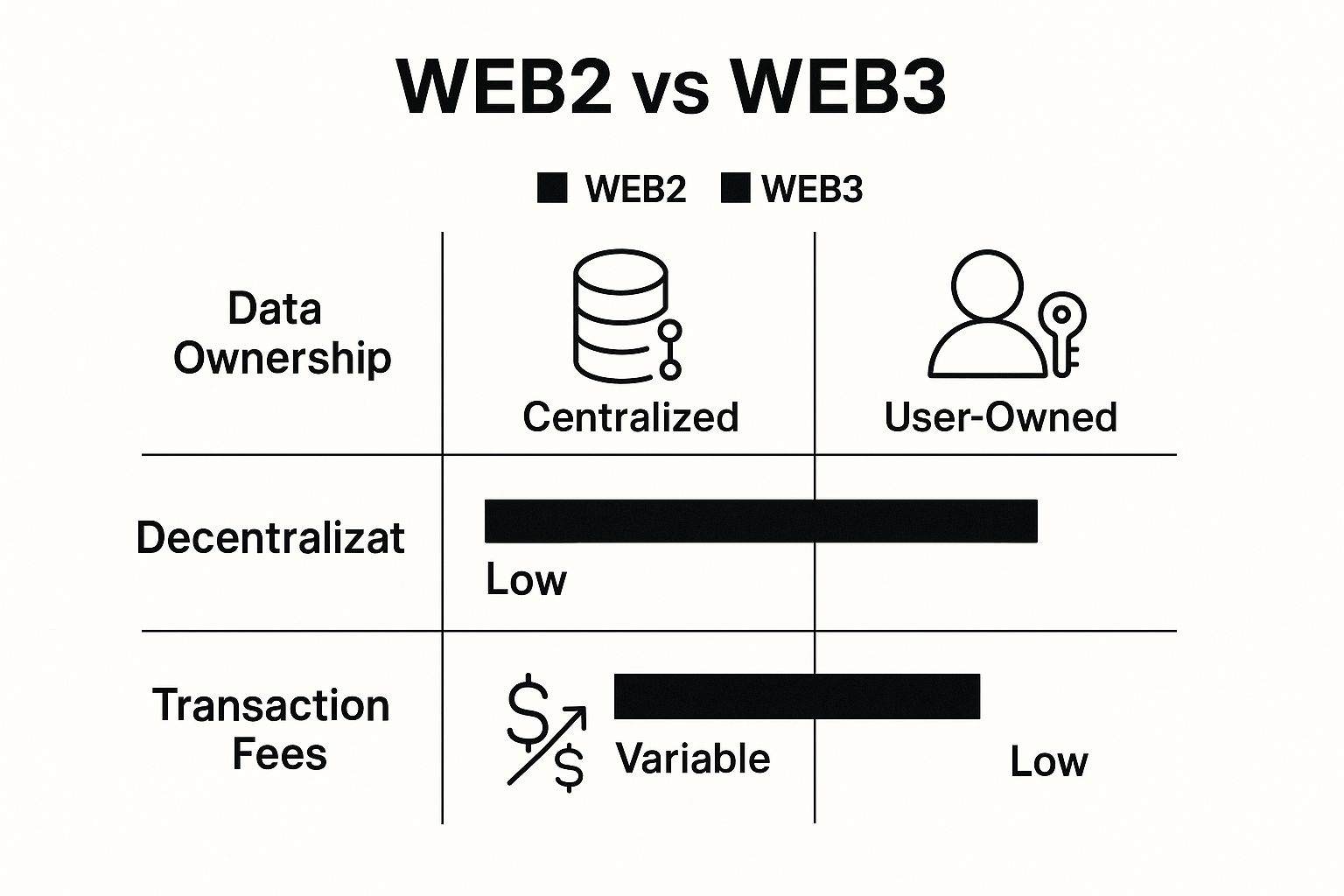 Infographic about how to invest in web3
