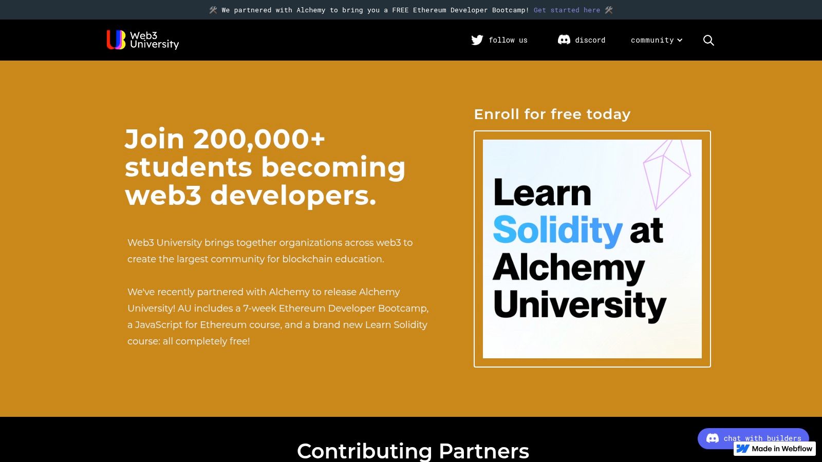 Web3 University by Alchemy