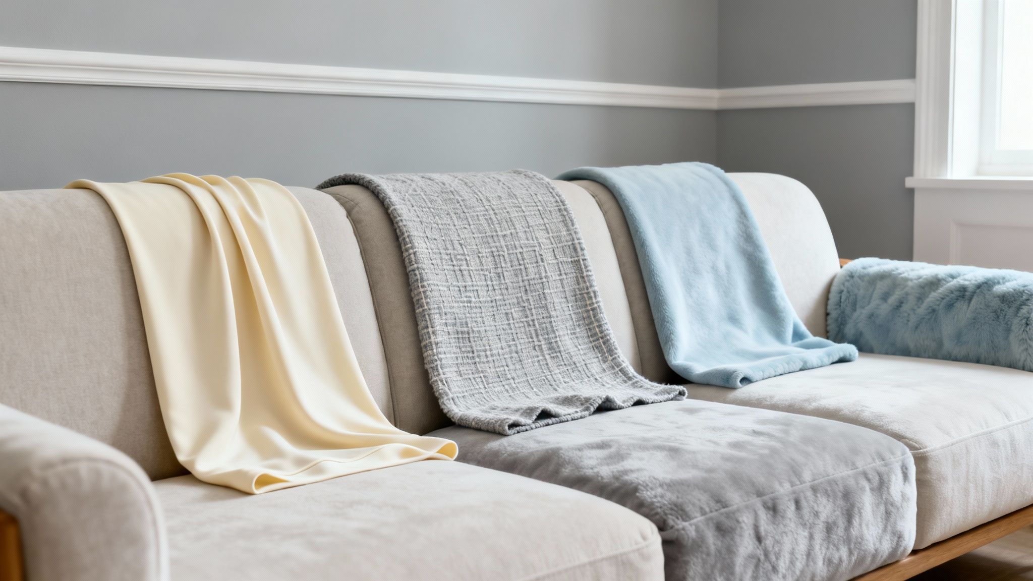 Cotton linen and stretch blends