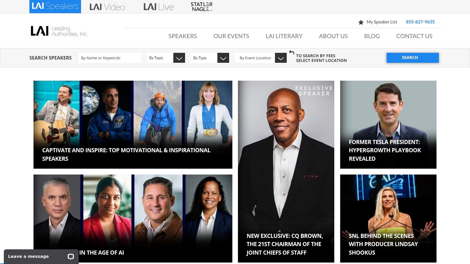 Leading Authorities, Inc. (LAI)