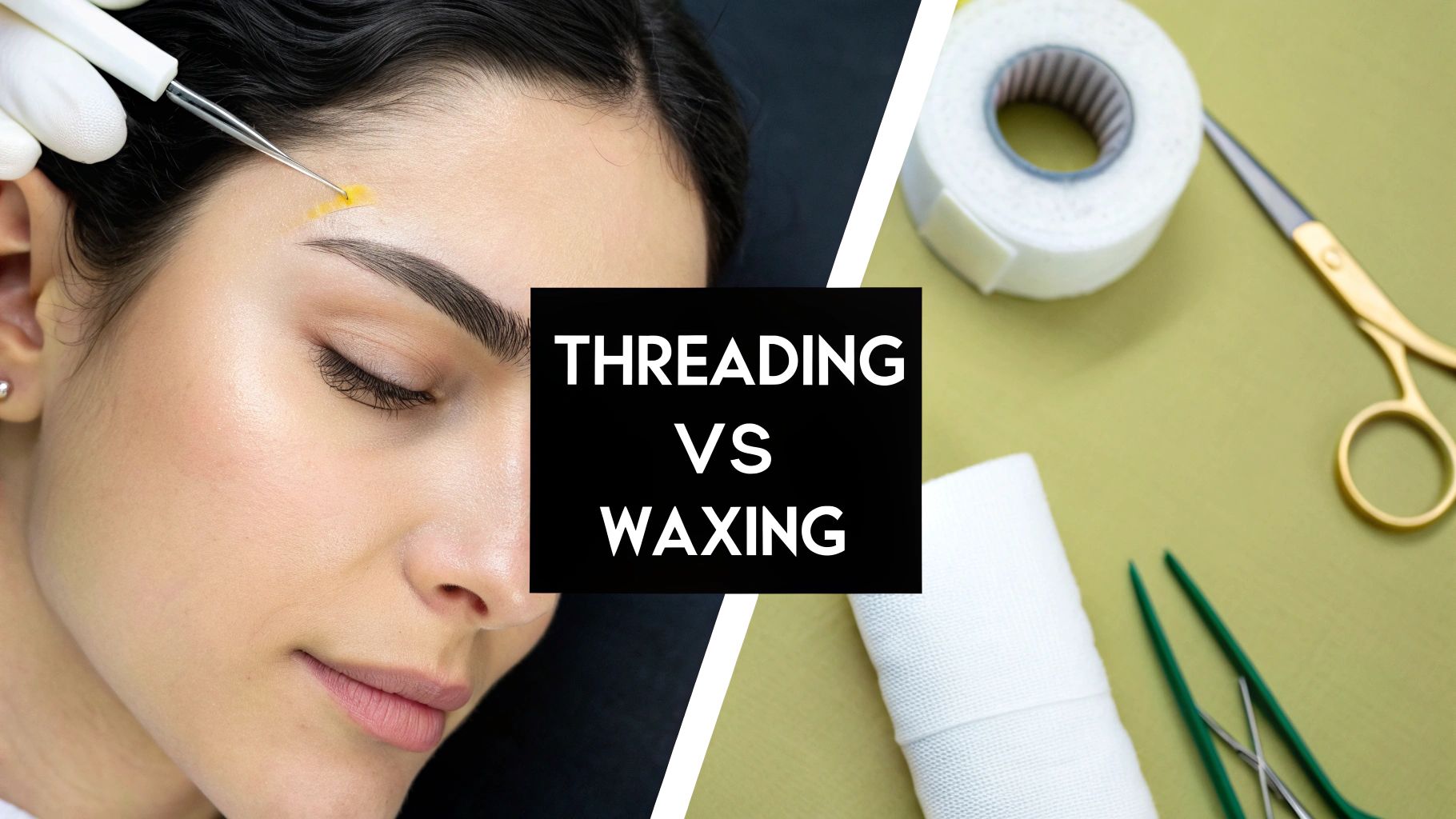 Eyebrow Threading vs Waxing