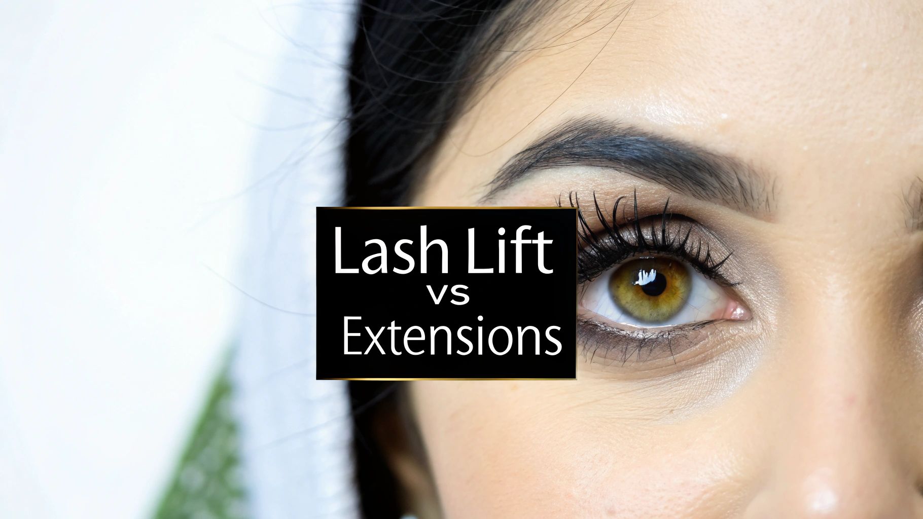 Lash Lift vs Lash Extensions: A Canadian Guide
