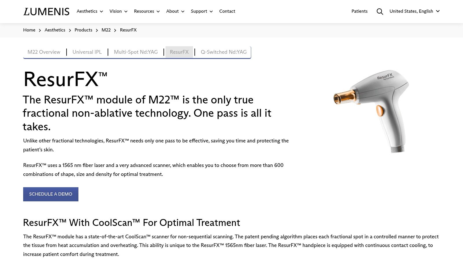 Lumenis - ResurFX (M22)