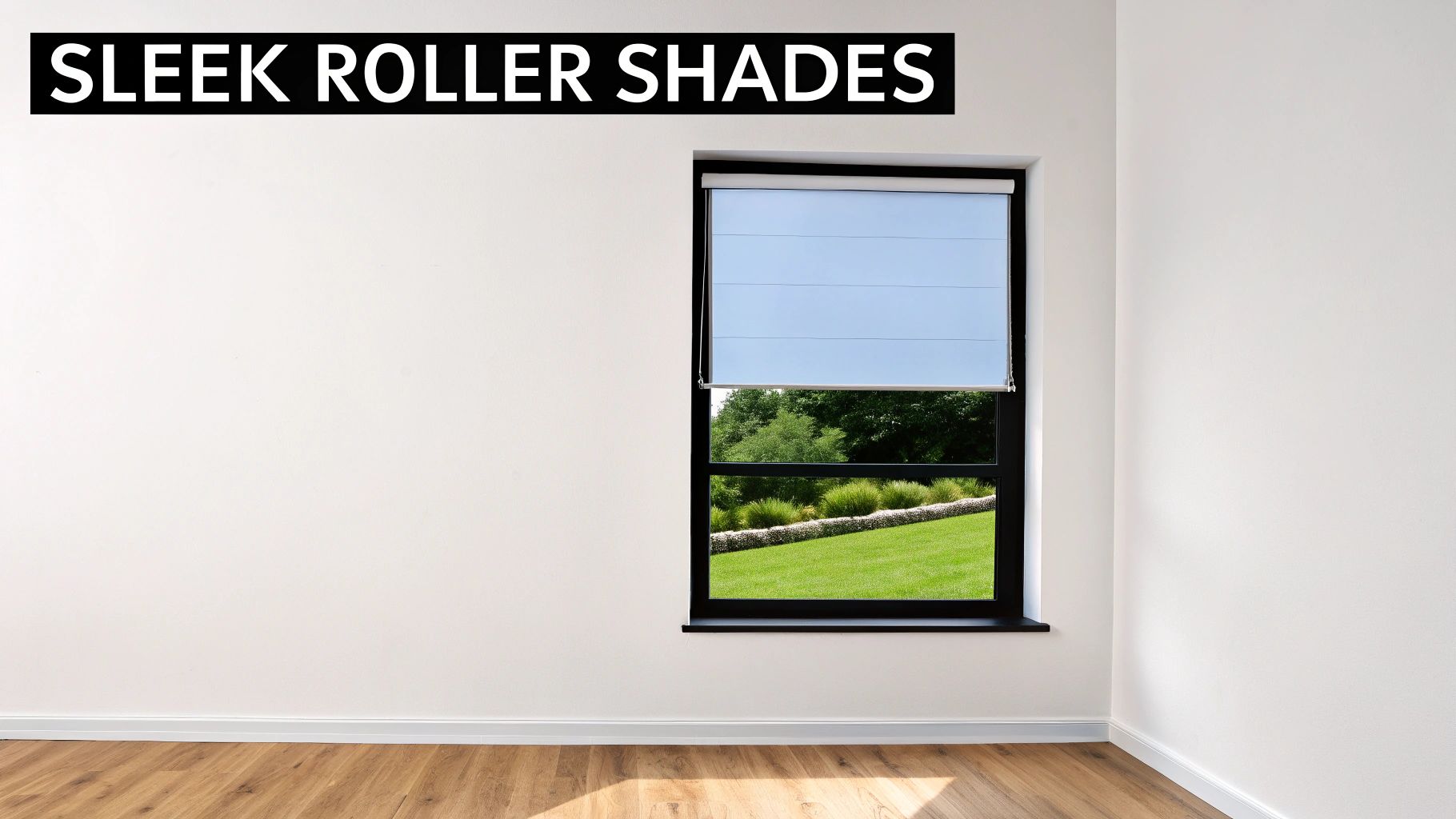 Minimalist Roller Shades