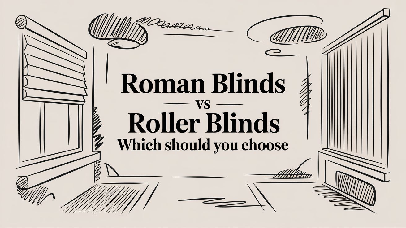Roman Blinds vs Roller Blinds Which Should You Choose