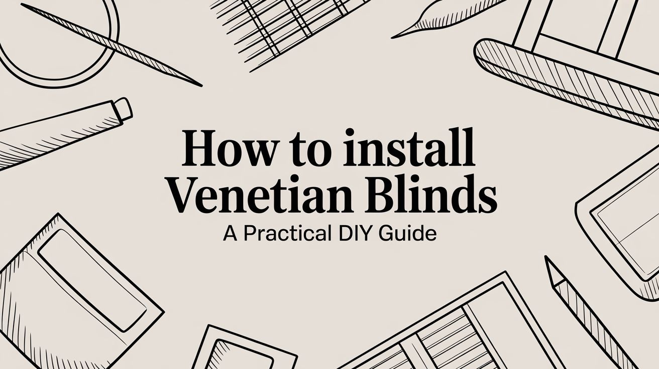 How to Install Venetian Blinds A Practical DIY Guide