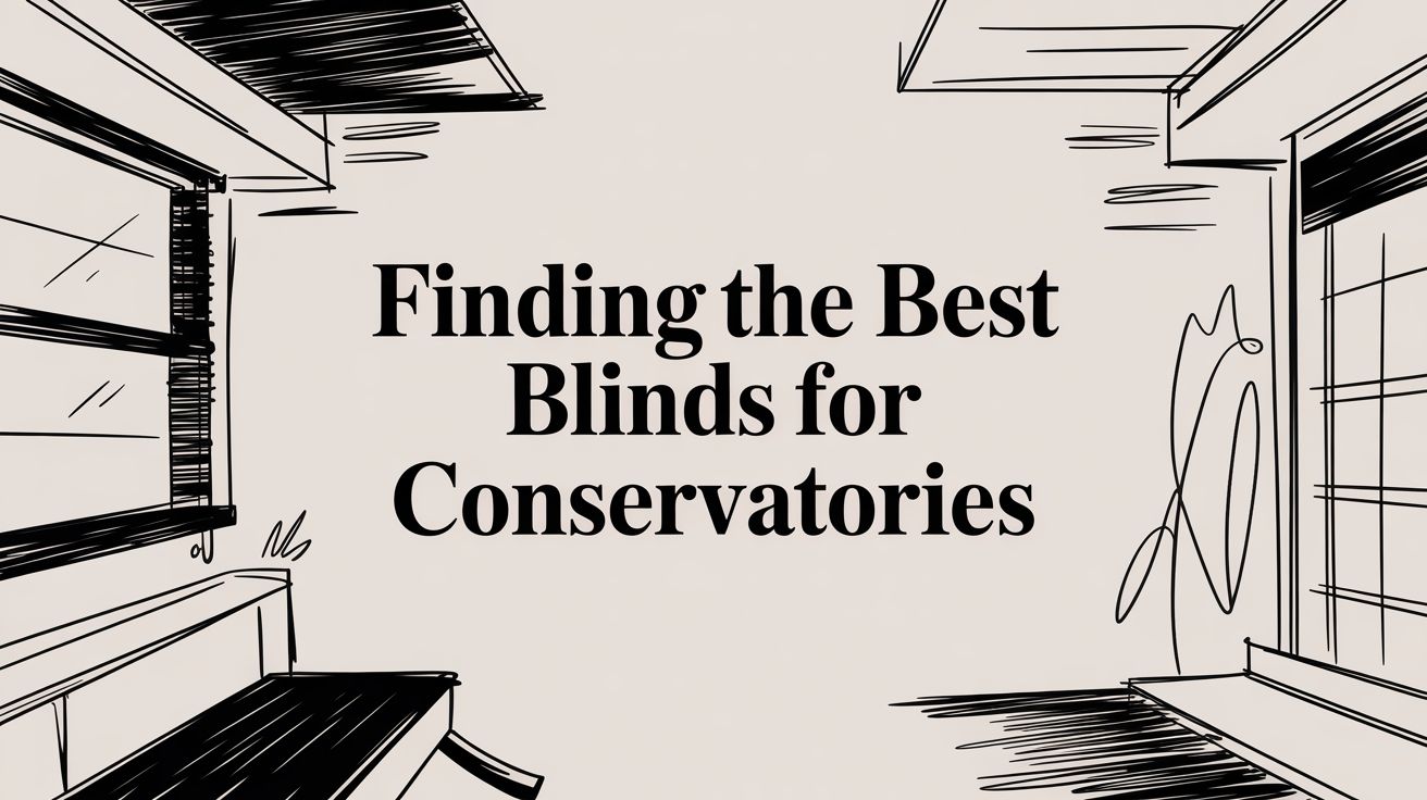 Finding the Best Blinds for Conservatories