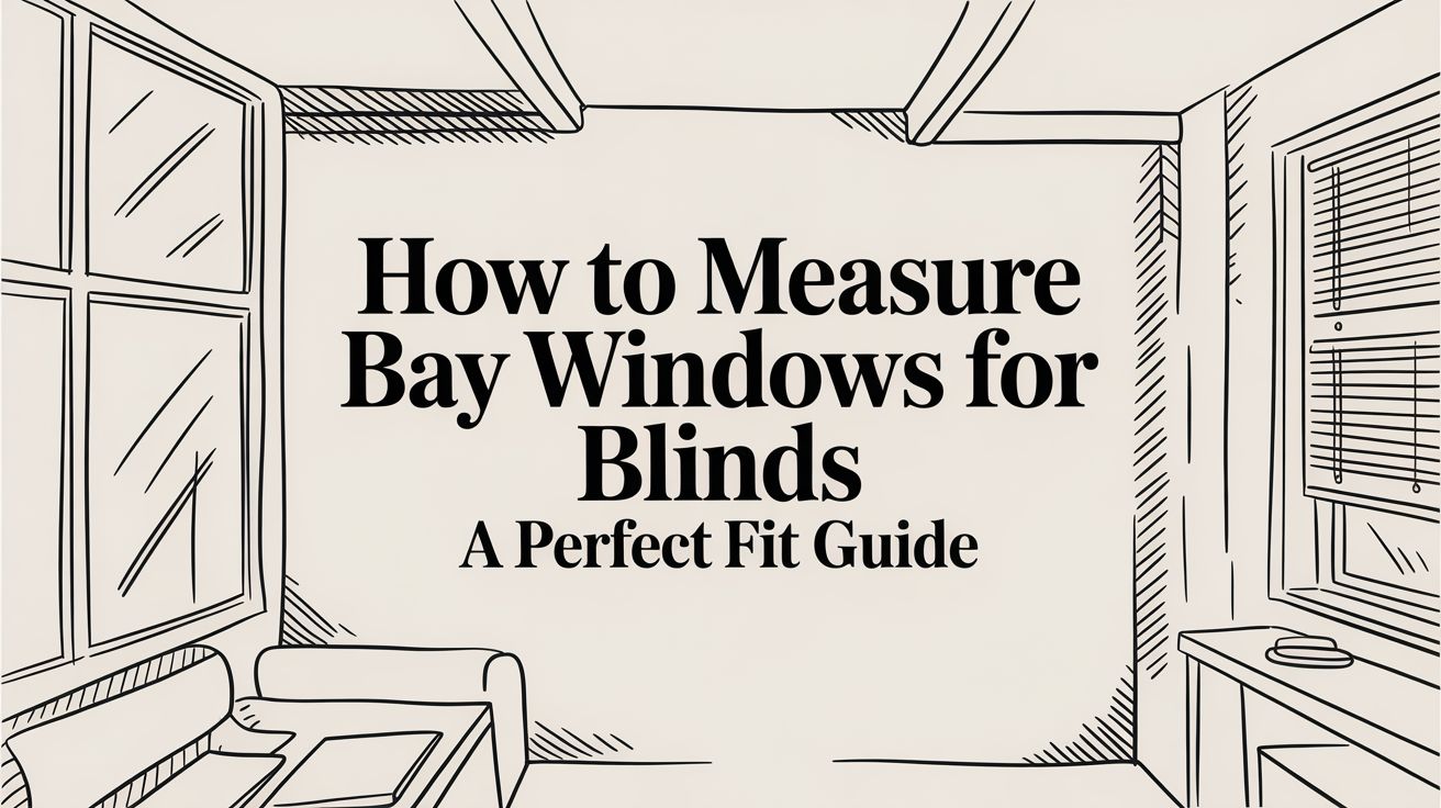 How to Measure Bay Windows for Blinds a Perfect Fit Guide