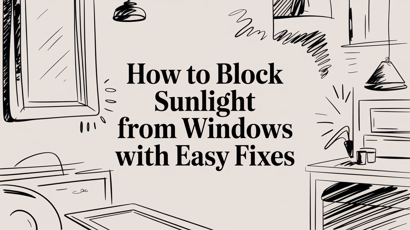 How To Block Sunlight From Windows With Easy Fixes
