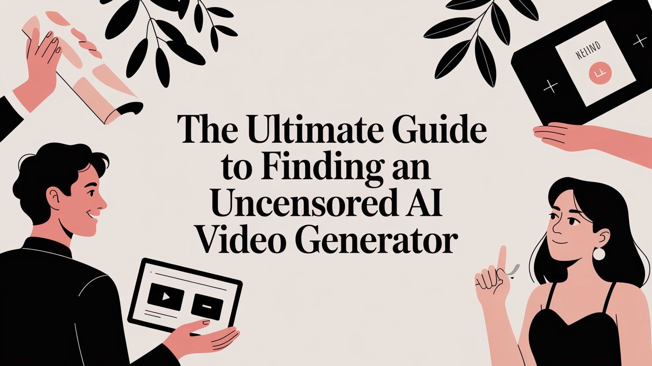 The Ultimate Guide to Finding an Uncensored AI Video Generator