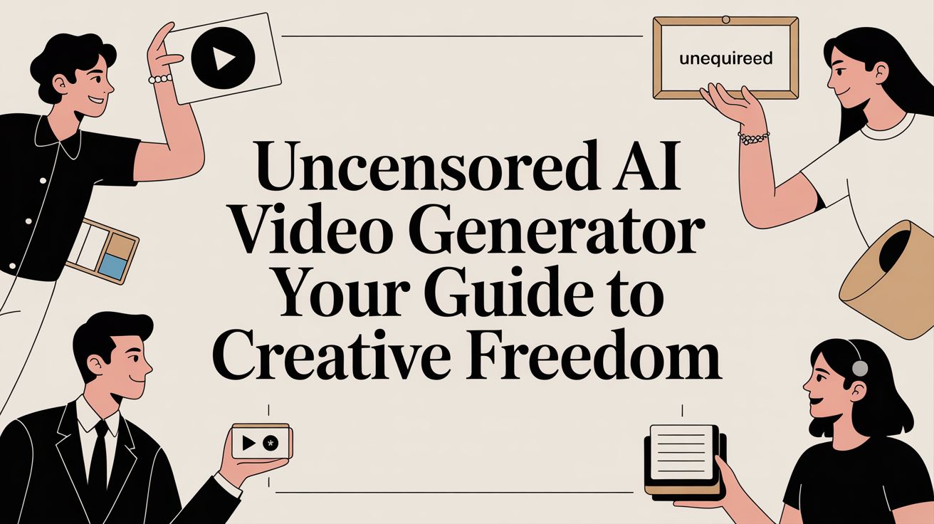 Uncensored AI Video Generator: Your Guide to Creative Freedom