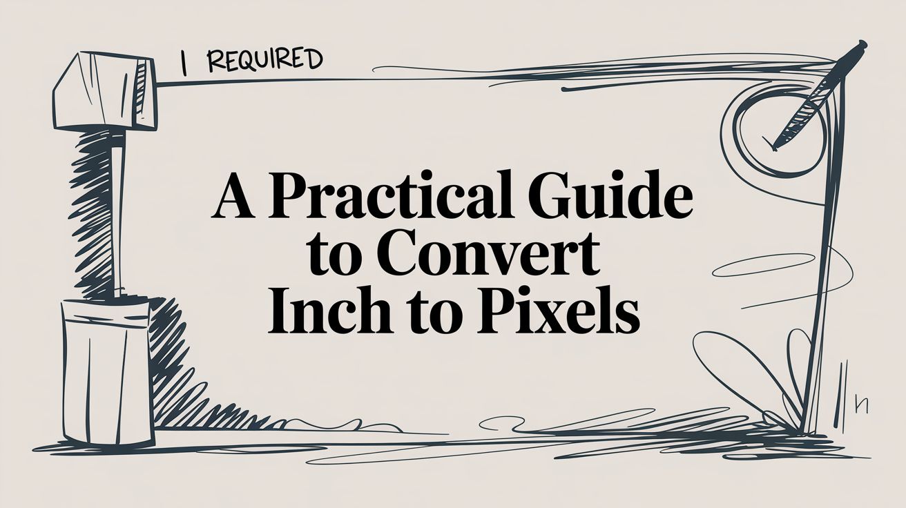 A Practical Guide to Convert Inch to Pixels
