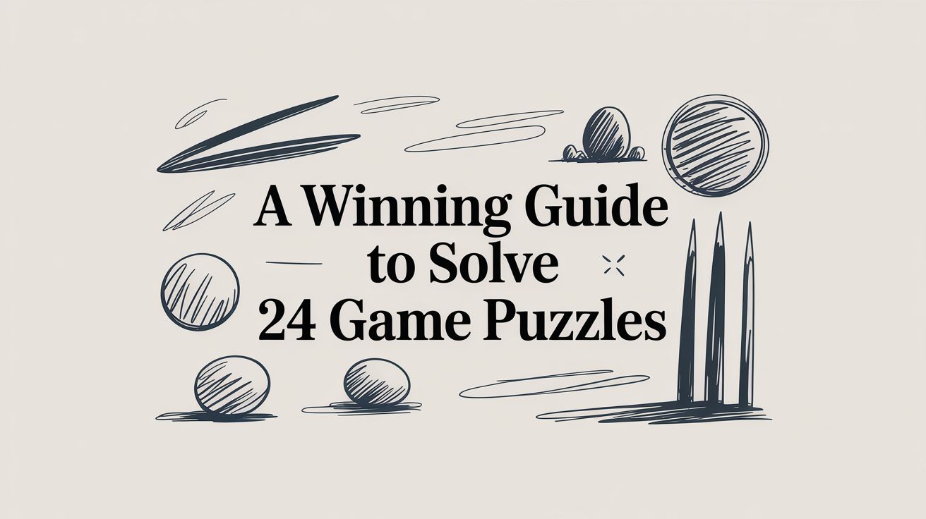 A Winning Guide to Solve 24 Game Puzzles