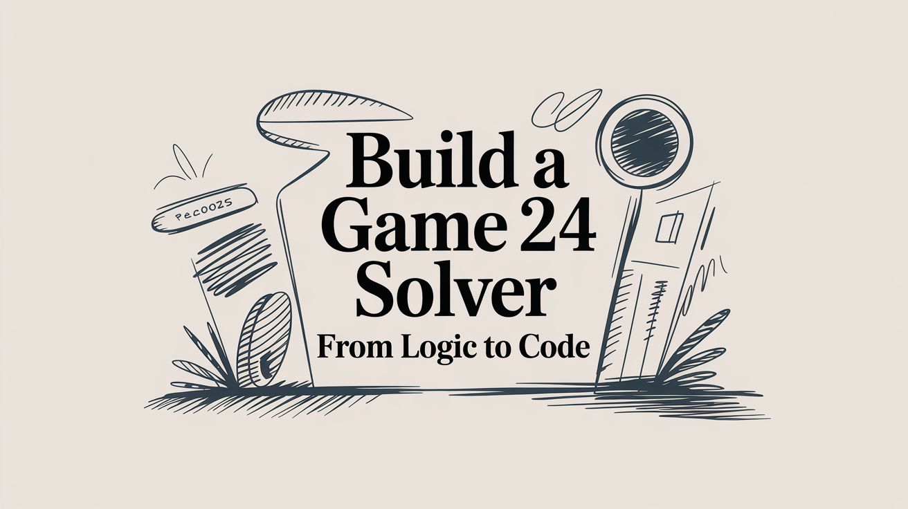 Build a Game 24 Solver From Logic to Code