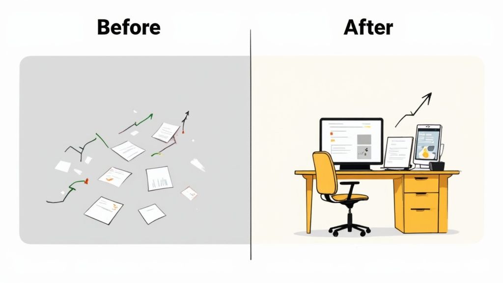Case Studies and Before/After Format