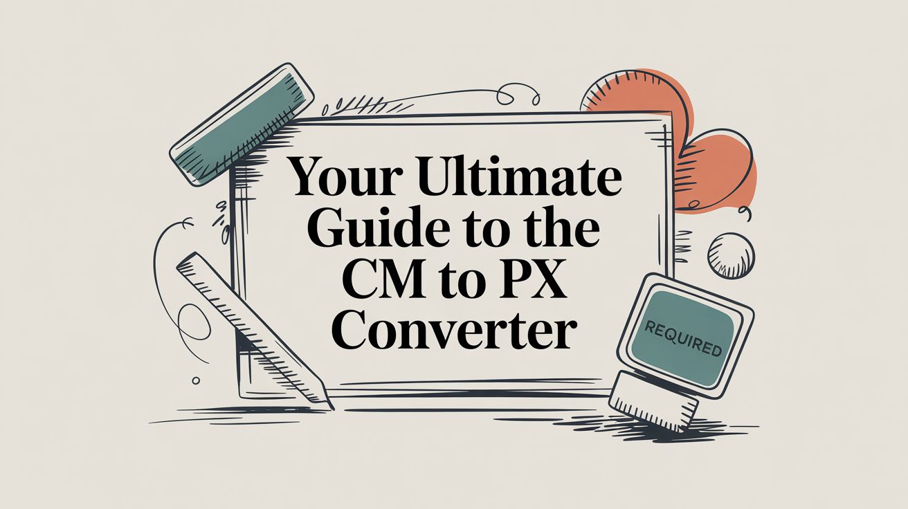 Your Ultimate Guide to the Cm to Px Converter
