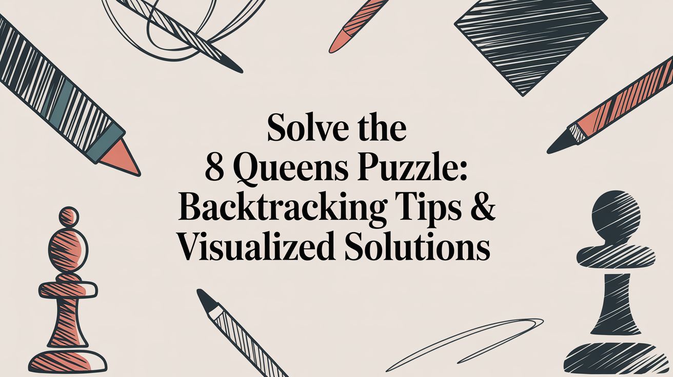 Solve the 8 queens puzzle: Backtracking Tips & Visualized Solutions