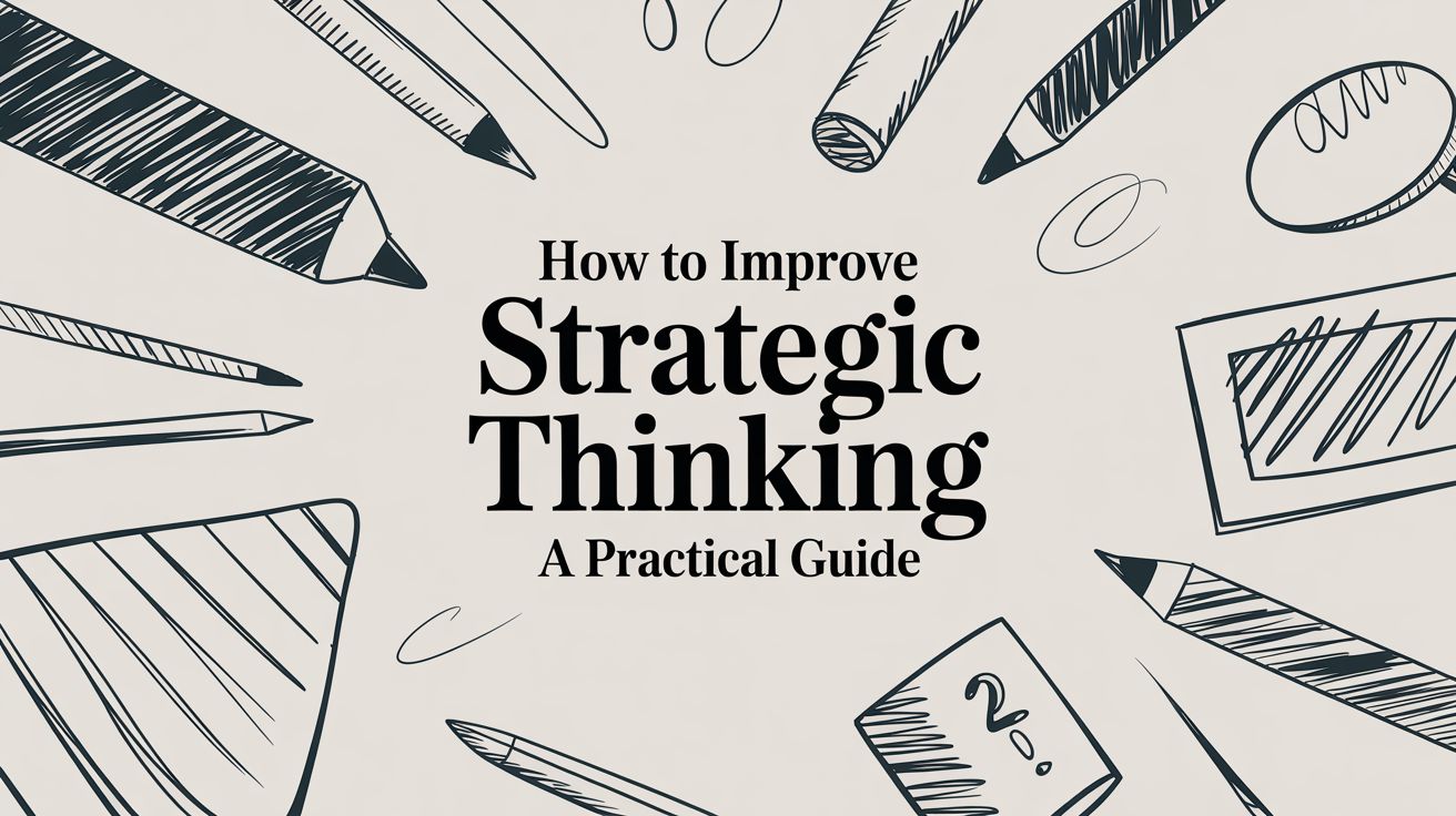 How to Improve Strategic Thinking A Practical Guide