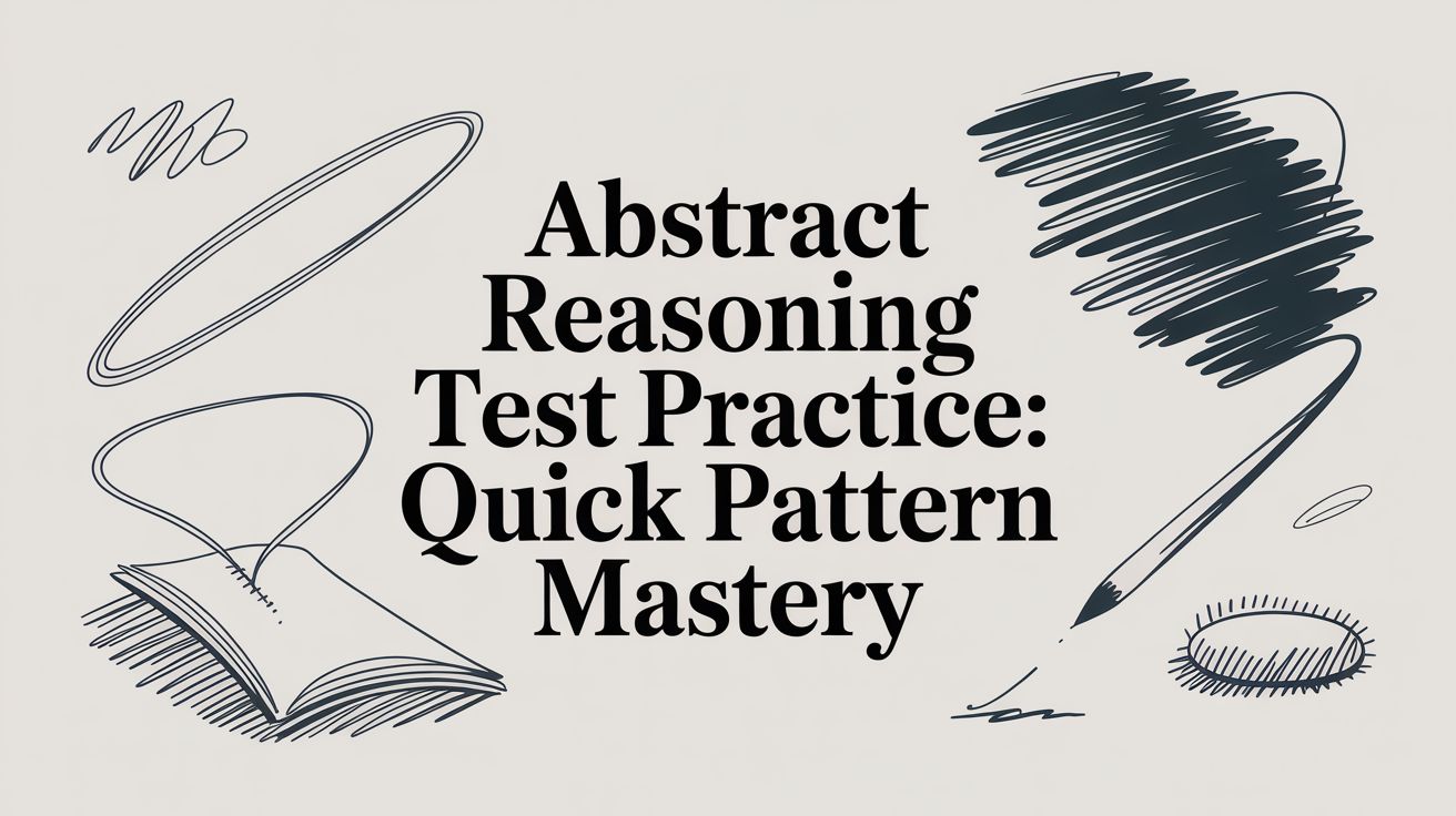 Abstract Reasoning Test Practice: Quick Pattern Mastery