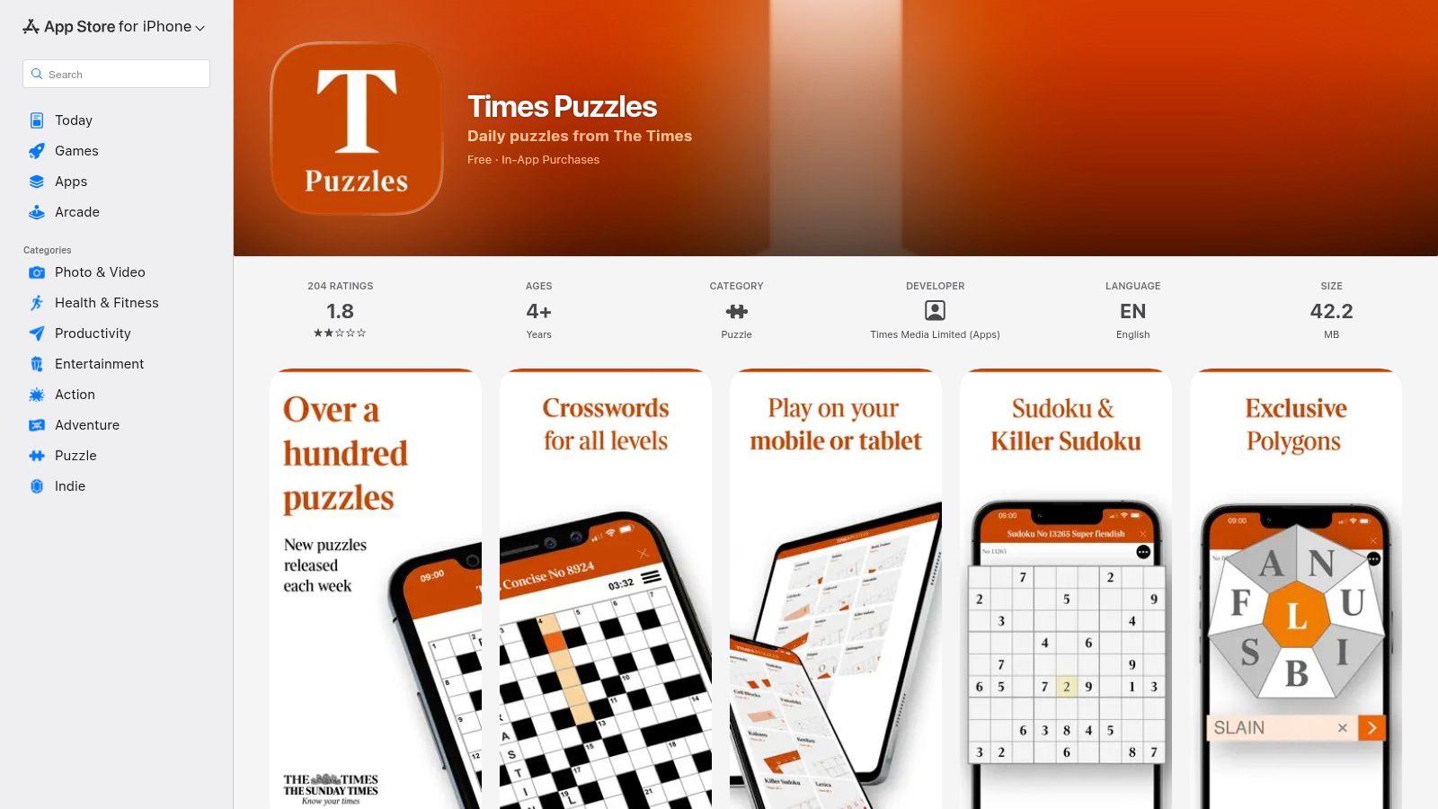 The Times Puzzles