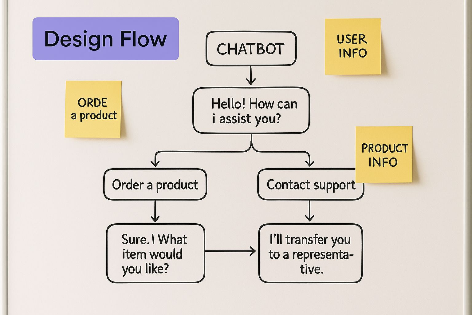 Infographic about create your own chatbot