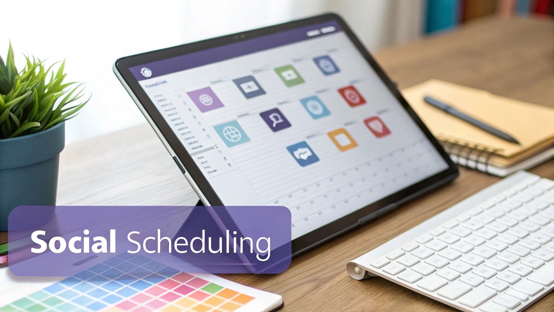 Social Media Content Scheduling and Publishing