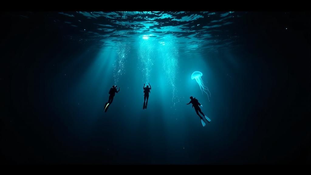 Black Water Diving