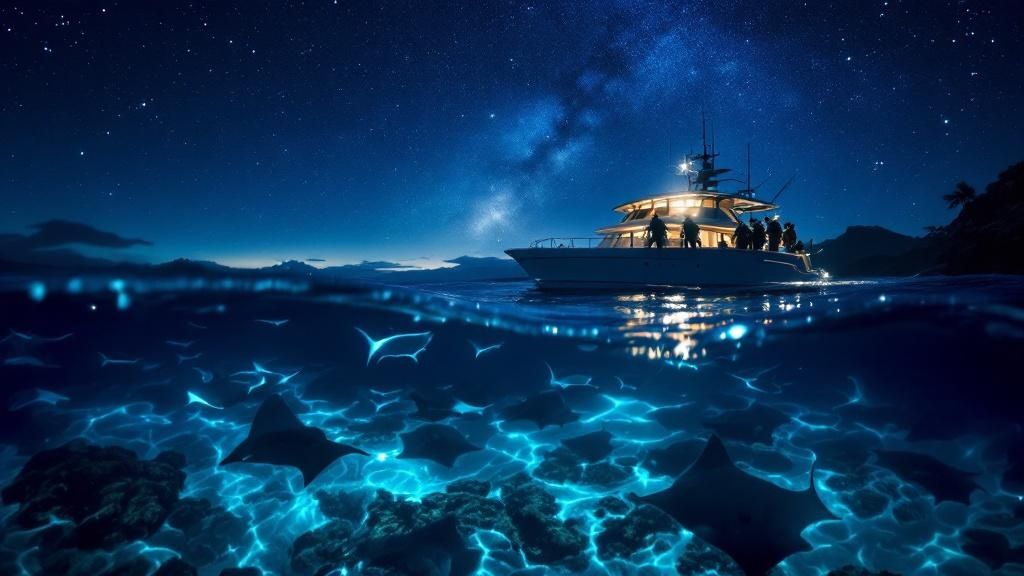 Big Island Divers - Manta Ray Night Dive