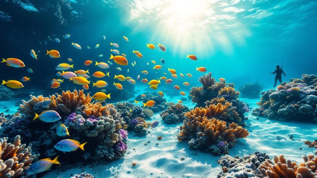 A large manta ray swimming gracefully in the dark waters of Kona during a night dive.