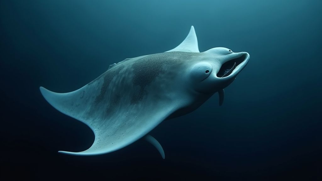 Manta Rays in Kona