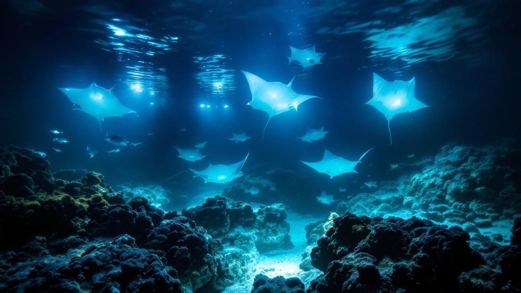 Keauhou Bay - Manta Ray Site