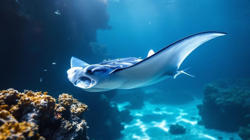 Garden Eel Cove Manta Ray Dive Site