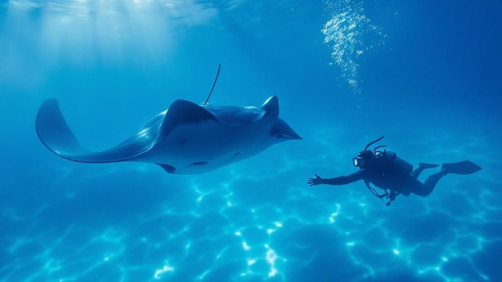 Timing your manta ray dive kona