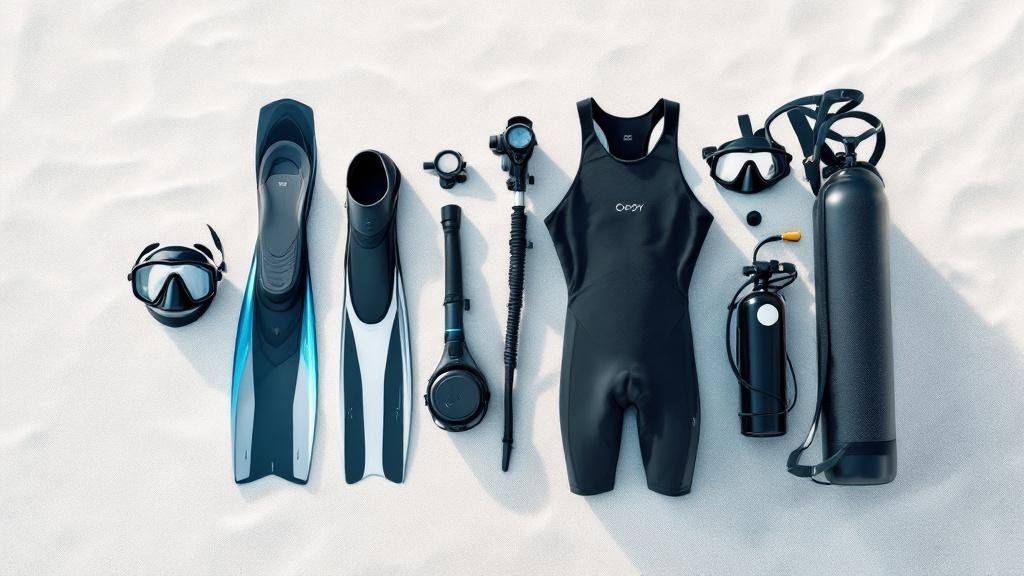 Divers preparing for a dive