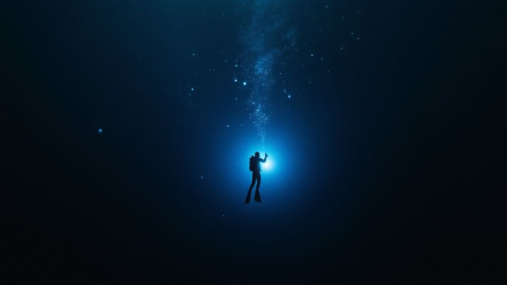 Black Water Night Diving