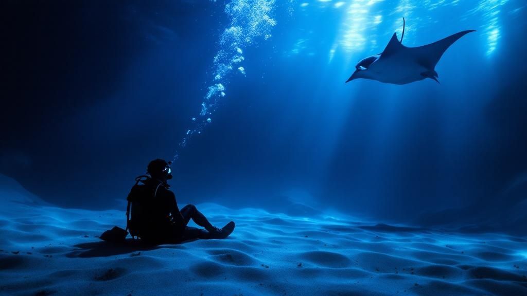 Experience the World-Famous Manta Ray Night Dive