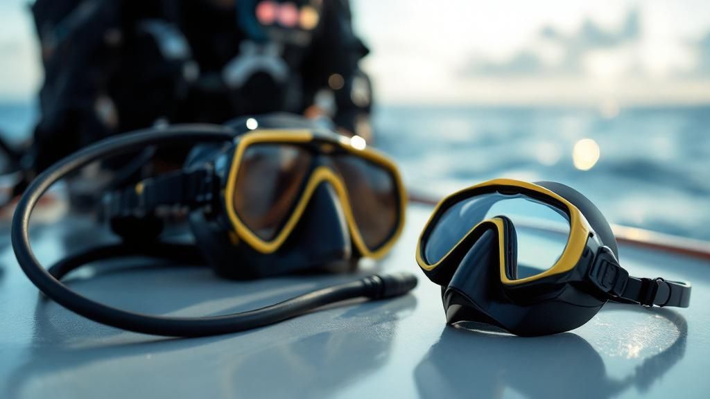 A map highlighting the best scuba diving spots along the Kona coast of the Big Island, Hawaii.