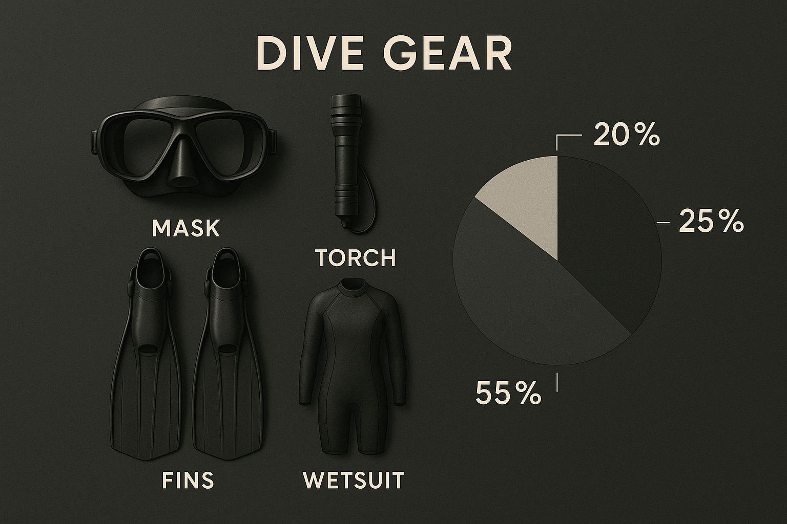 Infographic about manta ray night dive kailua kona