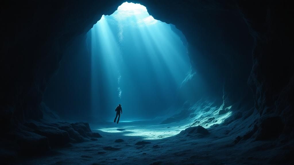 Scuba divers exploring advanced dive sites in Kona, Hawaii