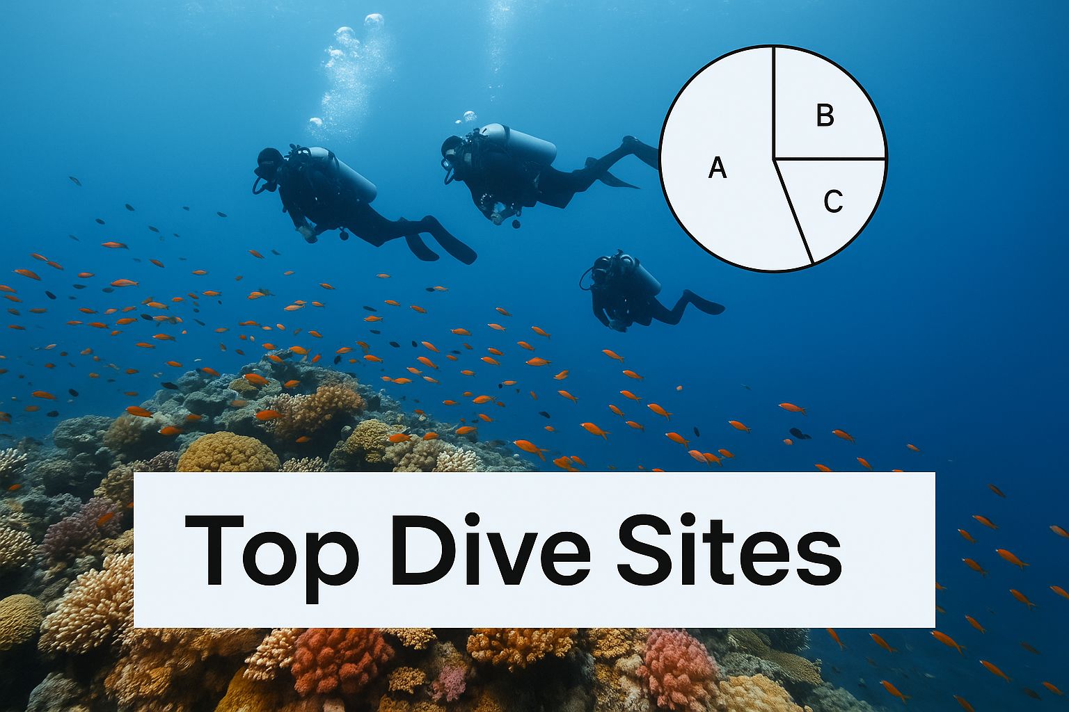 Infographic about big island divers hawaii