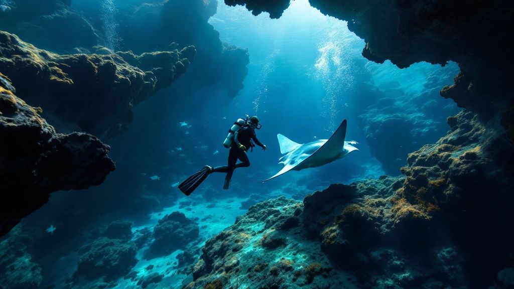 Manta Ray Dive