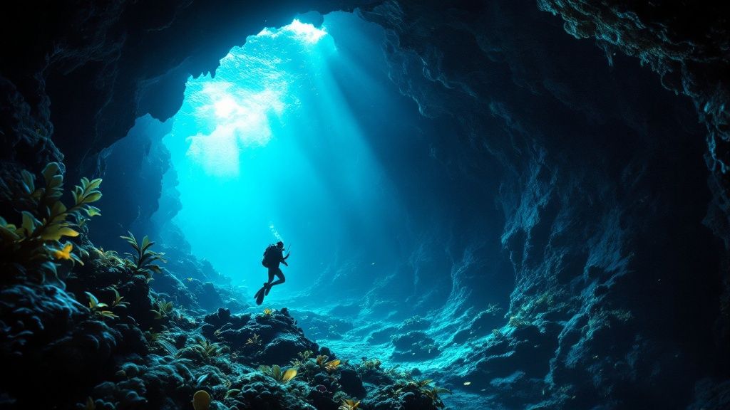 Lava Tube Diving