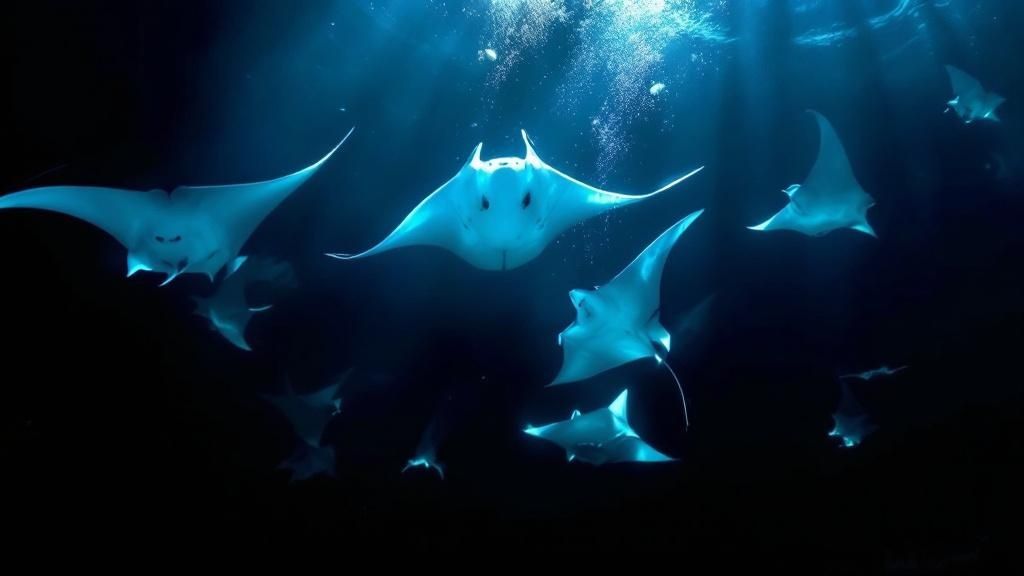 Manta Ray in Kona
