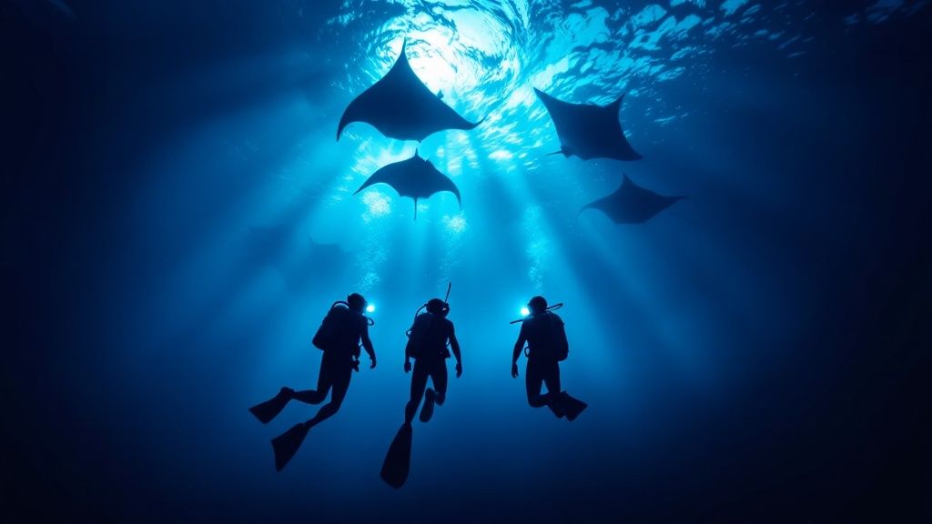Day and Night Manta Dive