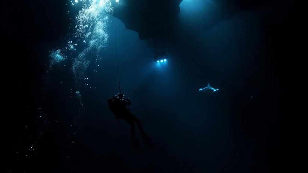 Manta Ray Blackwater Diving